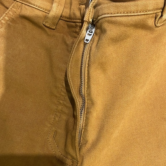 Everlane Cropped Straight Regular Mustard Brown Jean Pant Size 0 - Picture 9 of 13